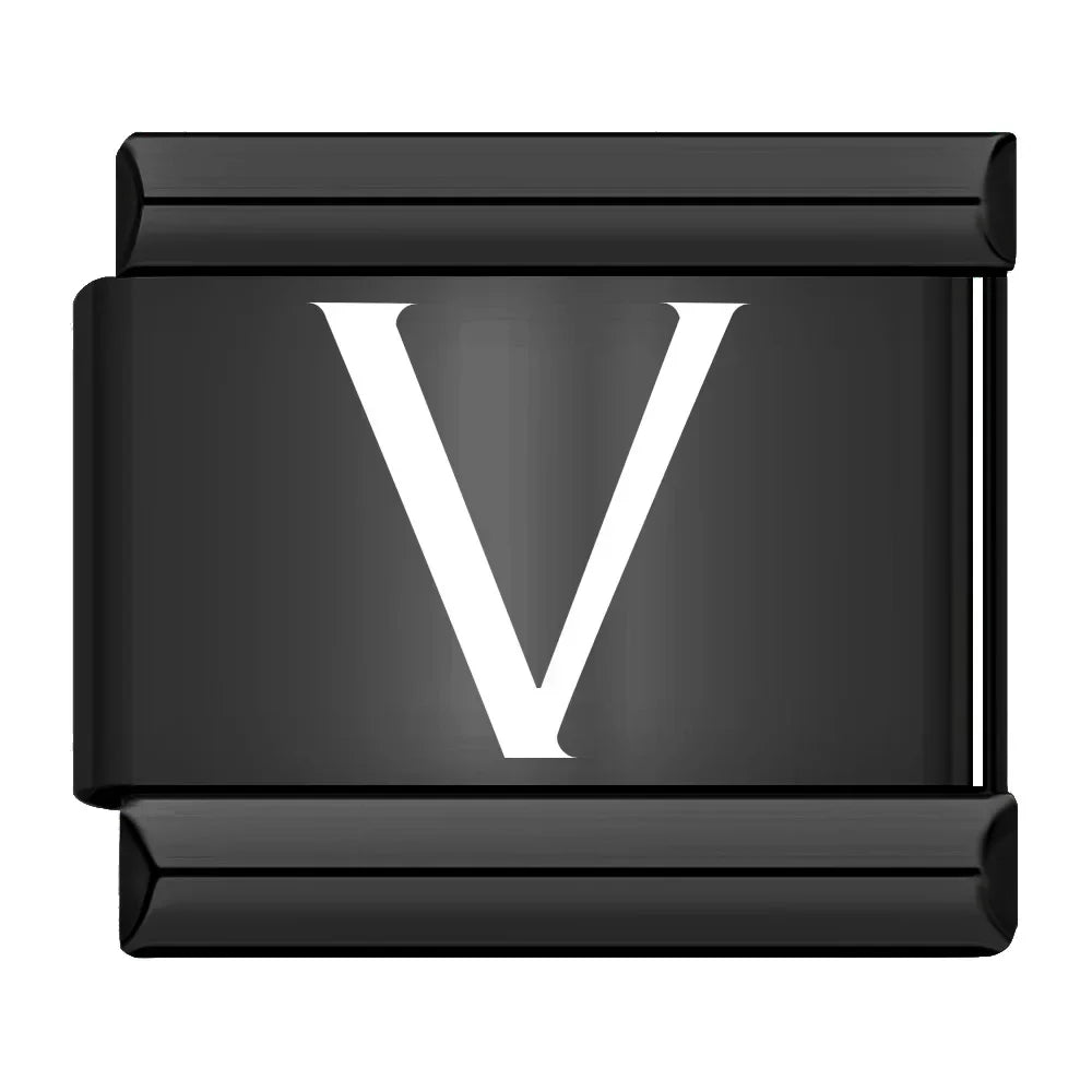 Black Letters A-Z DJ320