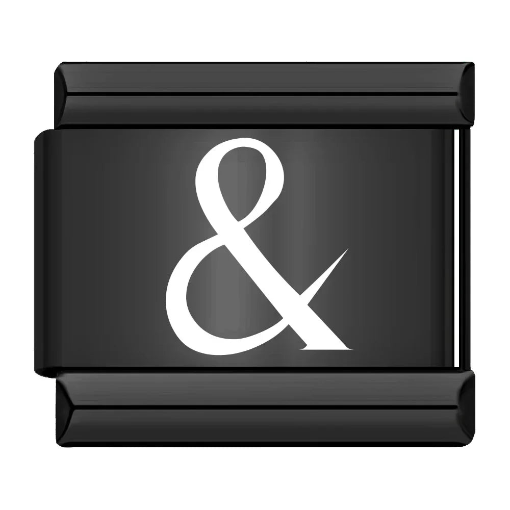 Black Letters A-Z DJ320