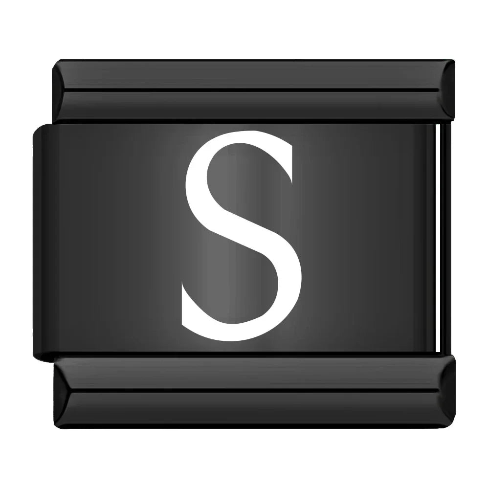 Black Letters A-Z DJ320