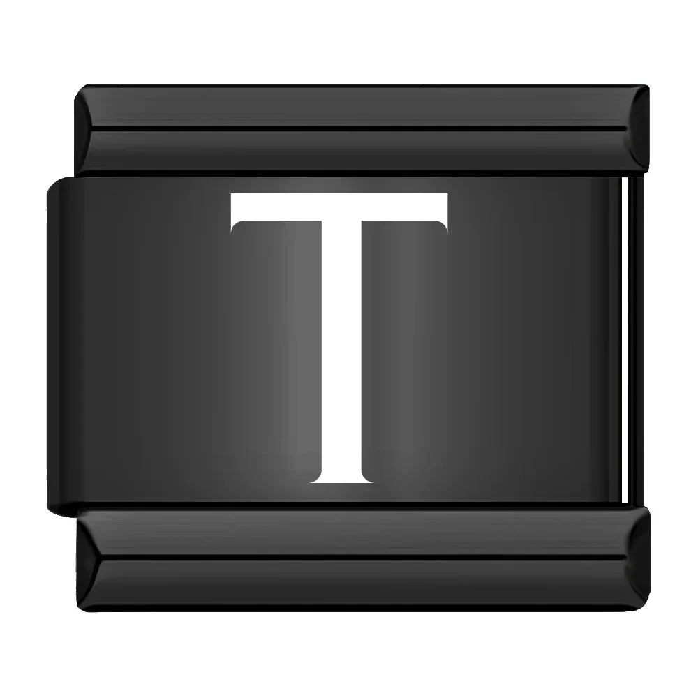 Black Letters A-Z DJ320