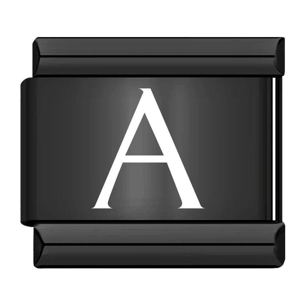 Black Letters A-Z DJ320