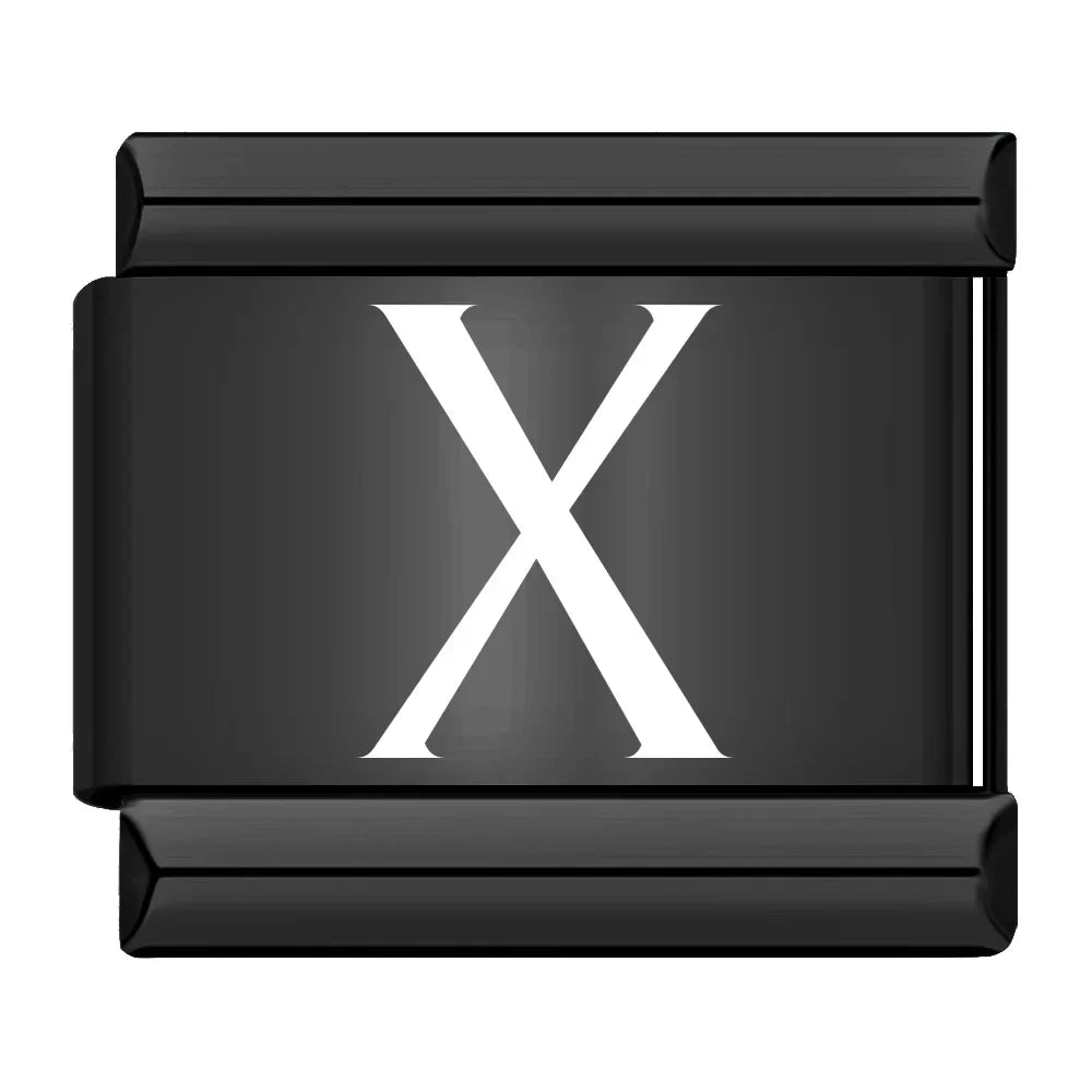 Black Letters A-Z DJ320