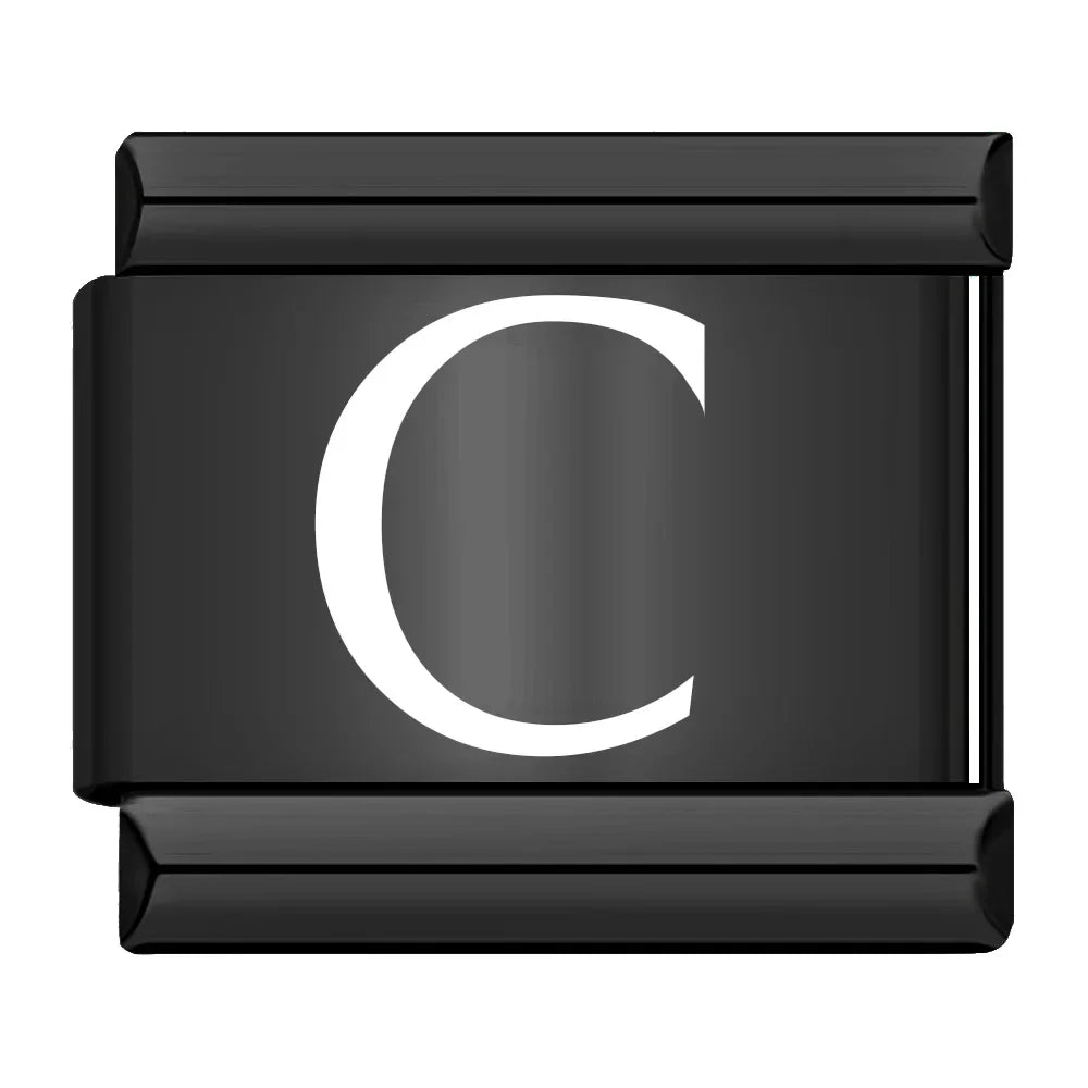 Black Letters A-Z DJ320