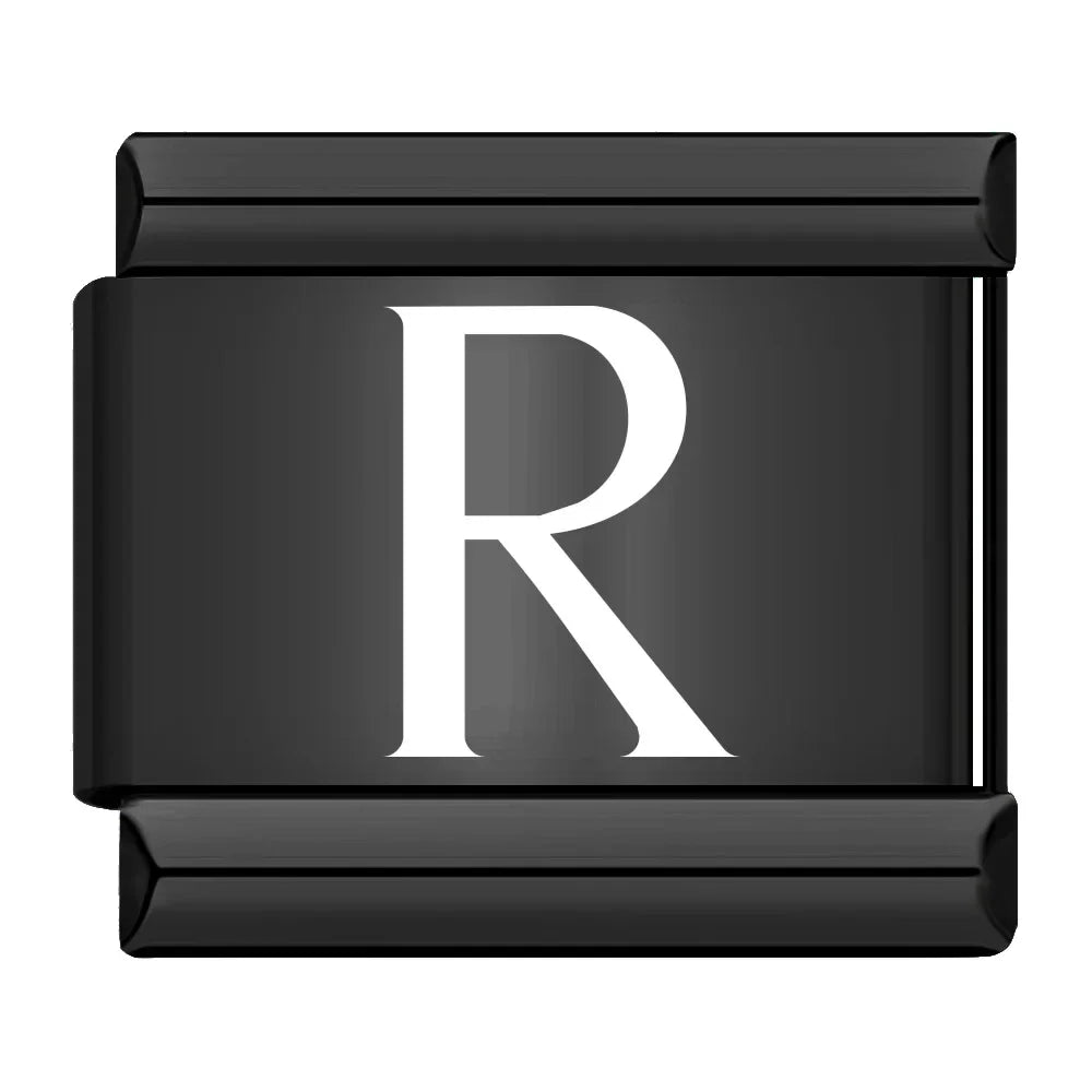 Black Letters A-Z DJ320