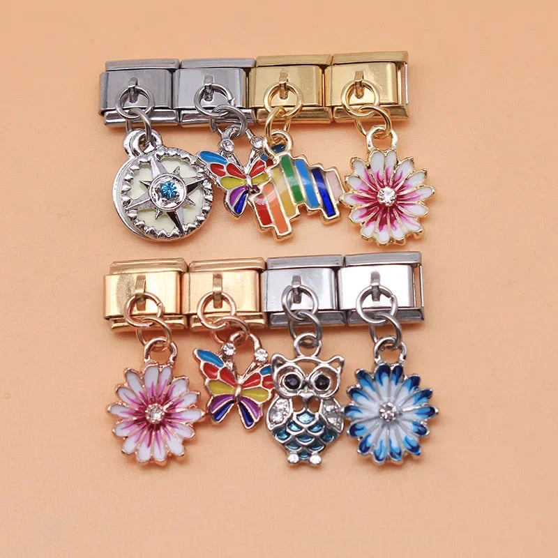 Colour Flower Butterfly Owl DJ268