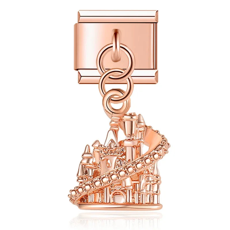 Crown Mom Star Key Cake Castle Rhinestone DJ261