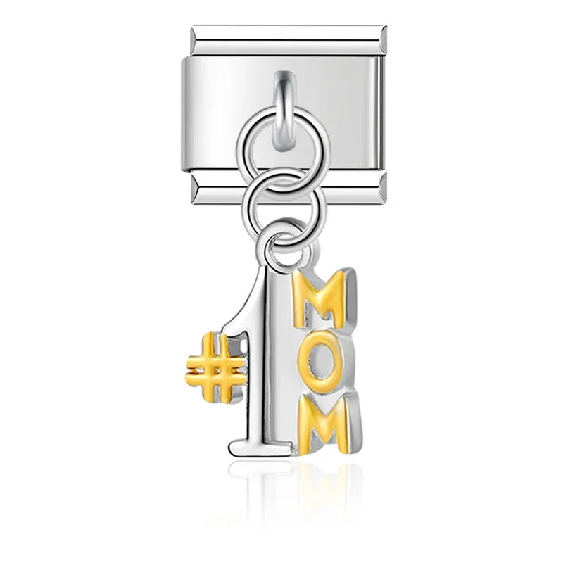 Crown Mom Star Key Cake Castle Rhinestone DJ261