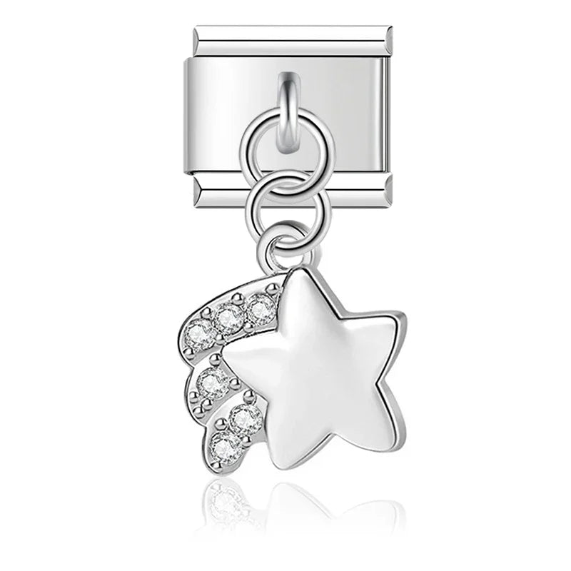 Crown Mom Star Key Cake Castle Rhinestone DJ261