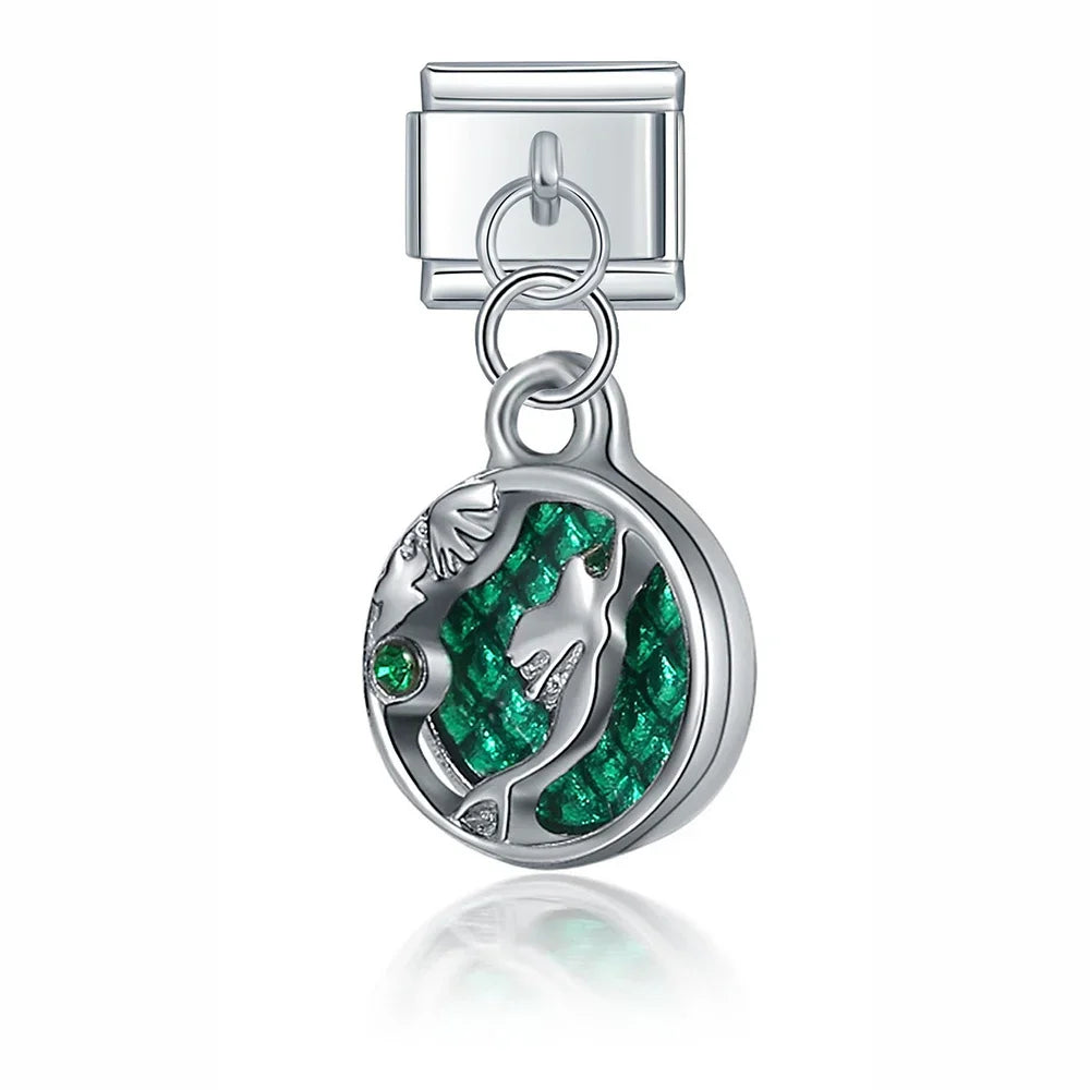 Fish Love Birds Heart Key Feather