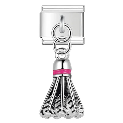 The Girl, Mask, Eye & Passport Dangle Charm