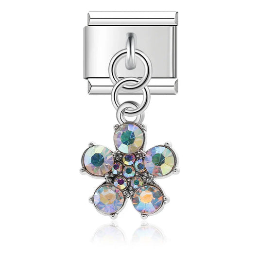 Birds Flower Pizza Cactus Headset silver