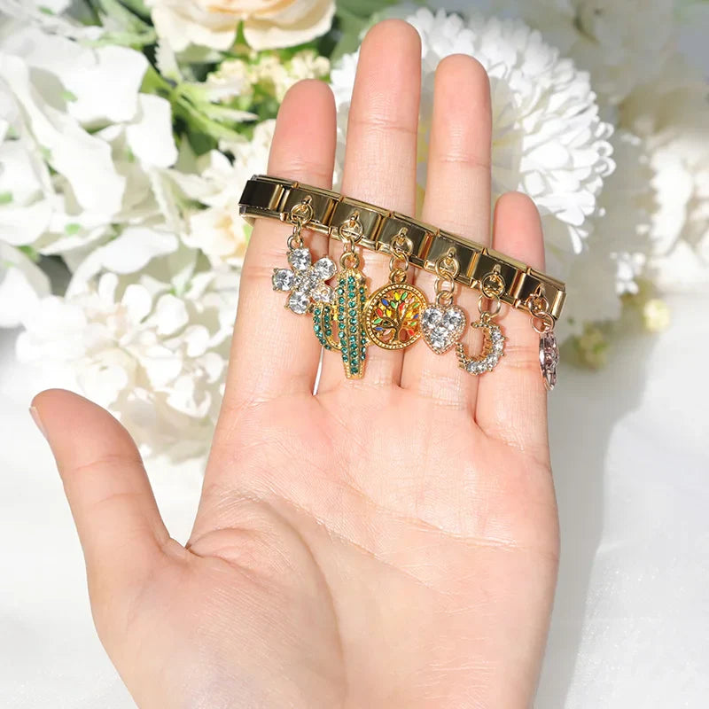 Boy Girl Tree Flower Heart Moon DJ076