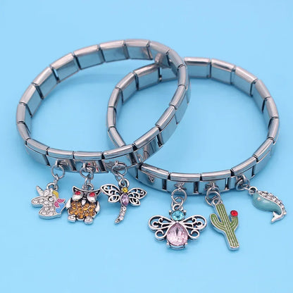 Cute Dragonfly Unicorn Owl & Butterfly Charms