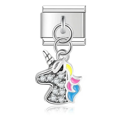 Cute Dragonfly Unicorn Owl & Butterfly Charms