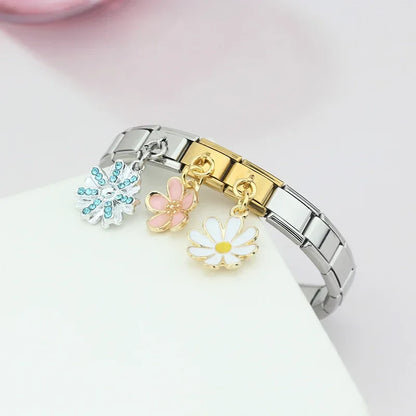 Enamel Eiffel Tower & Paris Dangle Charm for Charm Bracelets