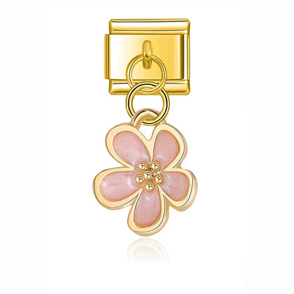 Enamel Eiffel Tower & Paris Dangle Charm for Charm Bracelets