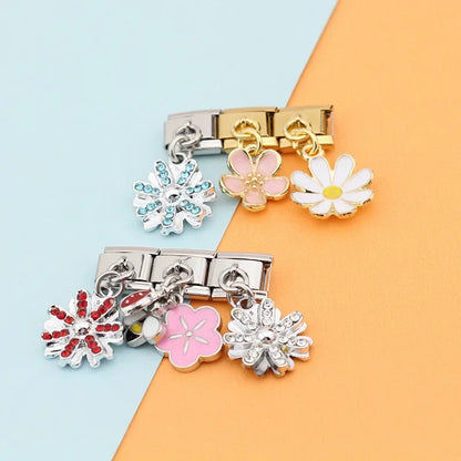 Enamel Eiffel Tower & Paris Dangle Charm for Charm Bracelets