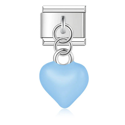 Enamel Santa Claus & Father Christmas Dangle Charm for Charm Bracelets