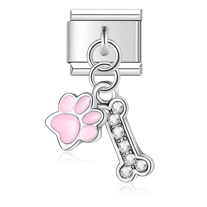 Heart Crown Love Dog's Paw DJ339