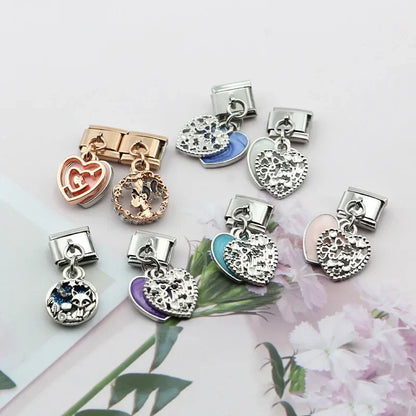 The Romantic Heart, Fox & Queen Dangle Charm