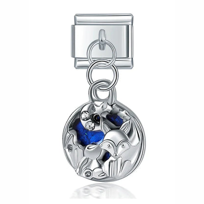 The Romantic Heart, Fox & Queen Dangle Charm