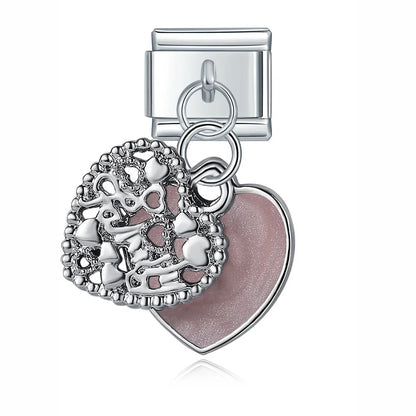 The Romantic Heart, Fox & Queen Dangle Charm