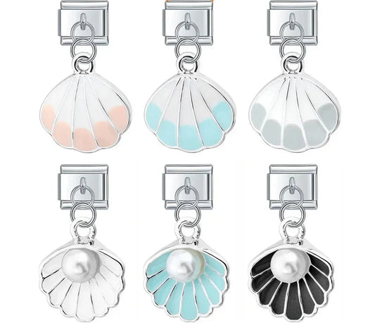 Sweet Colour Glaze Alloy Shell DJ415