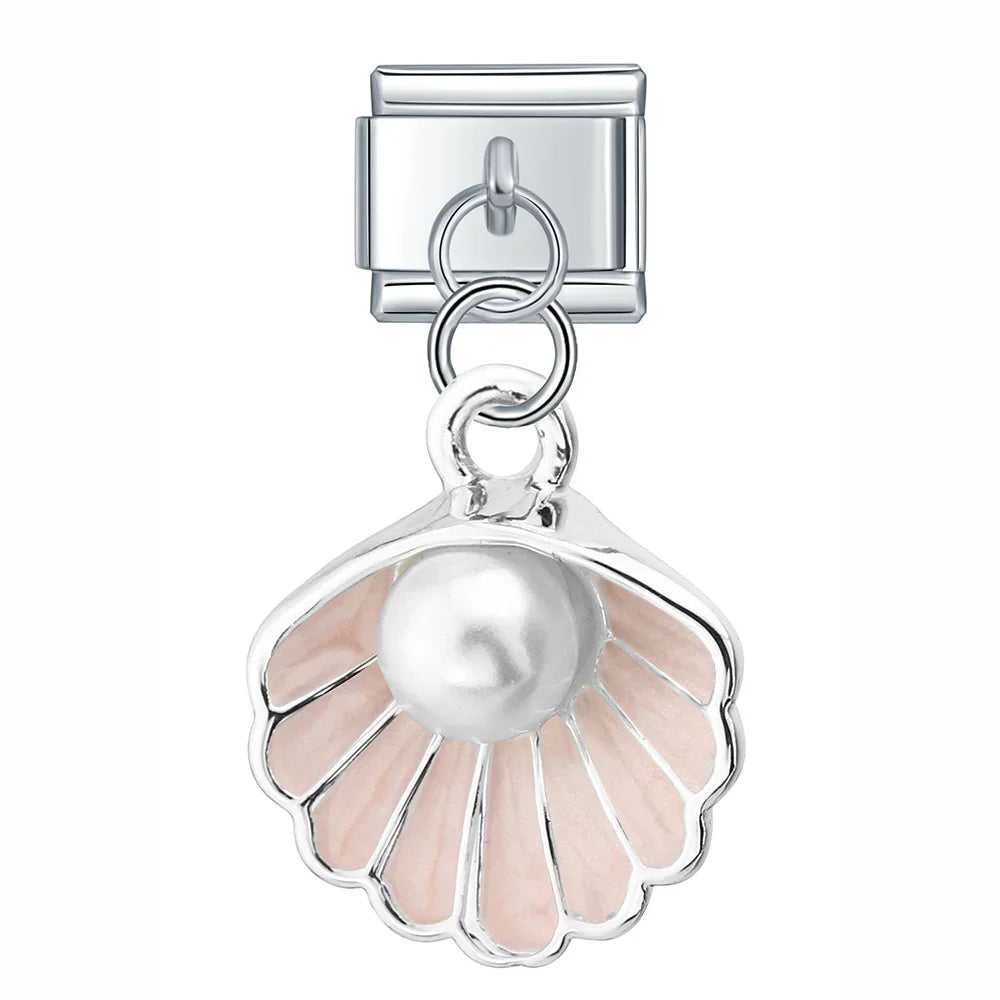 Sweet Colour Glaze Alloy Shell DJ415