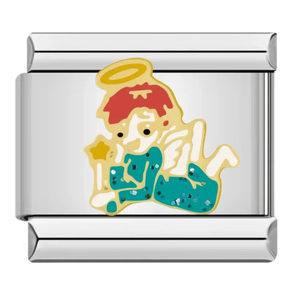 Family, Slogan & Animal Italian Charms — Aunt, Dad, Grandma, Unicorn & Elephant
