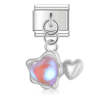 Enamel Owl & Wisdom Dangle Charm for Charm Bracelets