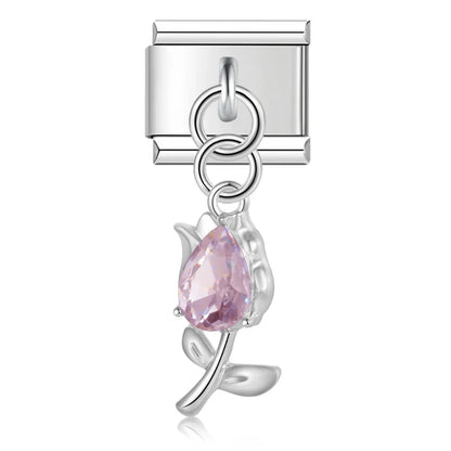 Enamel Owl & Wisdom Dangle Charm for Charm Bracelets