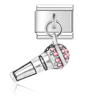 Enamel Owl & Wisdom Dangle Charm for Charm Bracelets