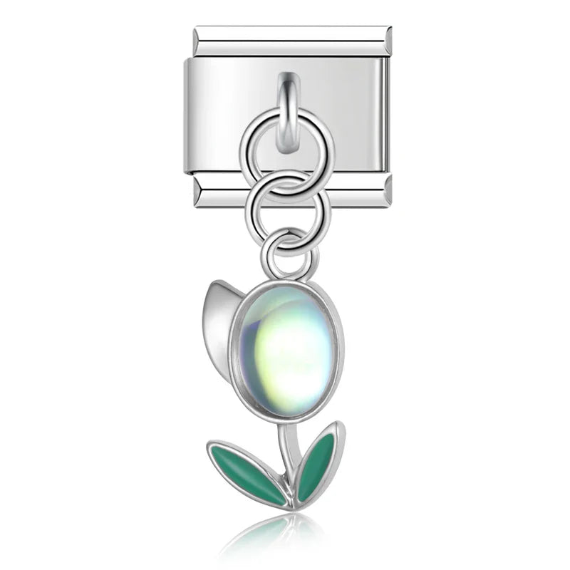 Heart Eye Shell Dinosaur Charm  DJTop19