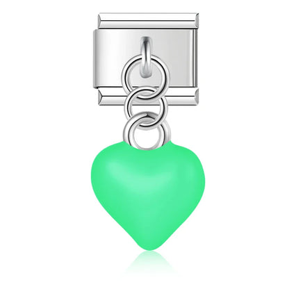 Enamel Owl & Wisdom Dangle Charm for Charm Bracelets