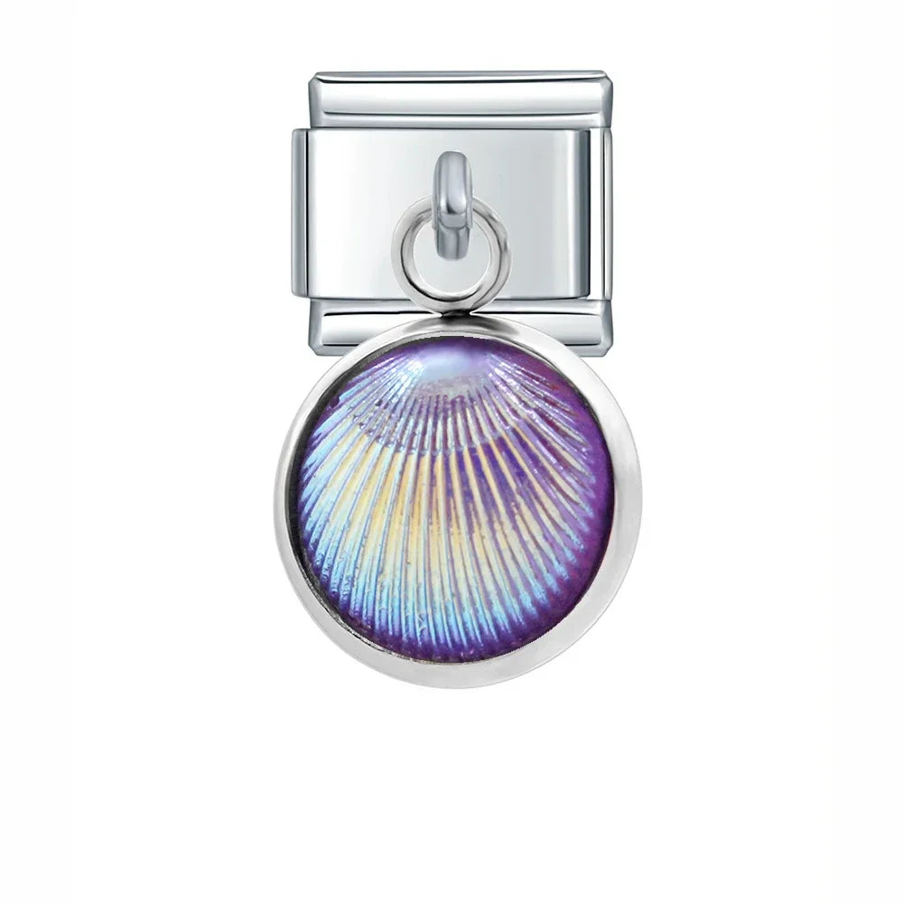 Heart Round Fish Scales DJ166