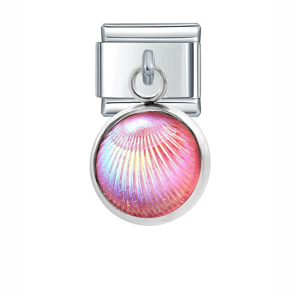 Heart Round Fish Scales DJ166