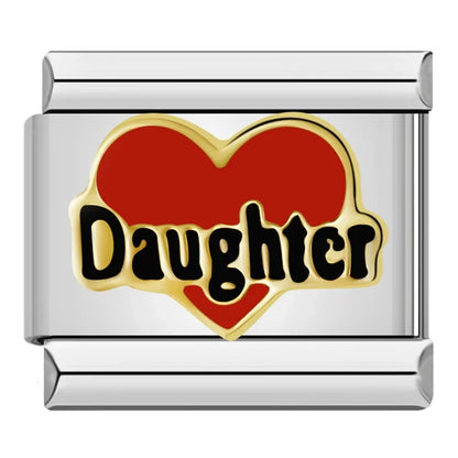 Word & Slogan Italian Charms — Jesus, Dream, Loved, Rebel, I Love You & More