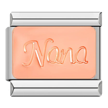 Word & Slogan Italian Charms — Jesus, Dream, Loved, Rebel, I Love You & More