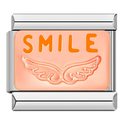 Word & Slogan Italian Charms — Jesus, Dream, Loved, Rebel, I Love You & More