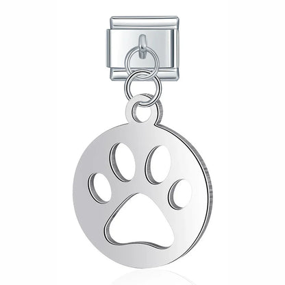 The Silver Symbols & Icons Dangle Charm Collection