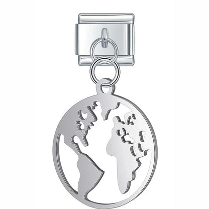 The Silver Symbols & Icons Dangle Charm Collection