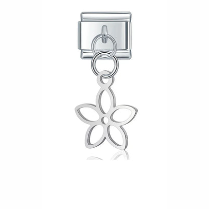 The Silver Symbols & Icons Dangle Charm Collection