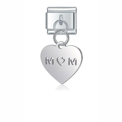 The Silver Symbols & Icons Dangle Charm Collection