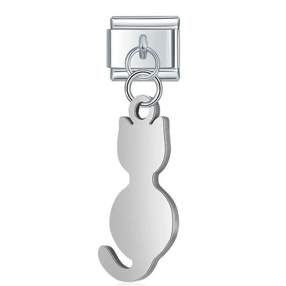 The Silver Symbols & Icons Dangle Charm Collection