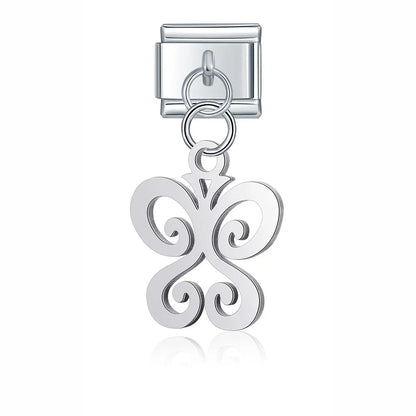 The Silver Symbols & Icons Dangle Charm Collection