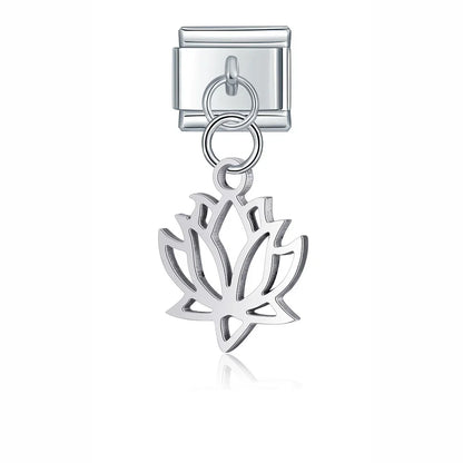 The Silver Symbols & Icons Dangle Charm Collection
