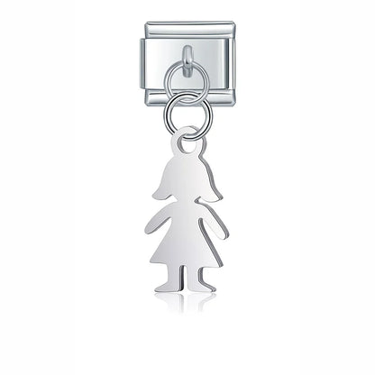 The Silver Symbols & Icons Dangle Charm Collection