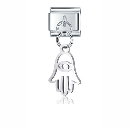 The Silver Symbols & Icons Dangle Charm Collection
