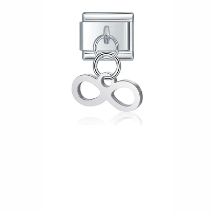 The Silver Symbols & Icons Dangle Charm Collection