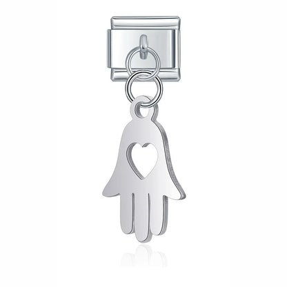 The Silver Symbols & Icons Dangle Charm Collection